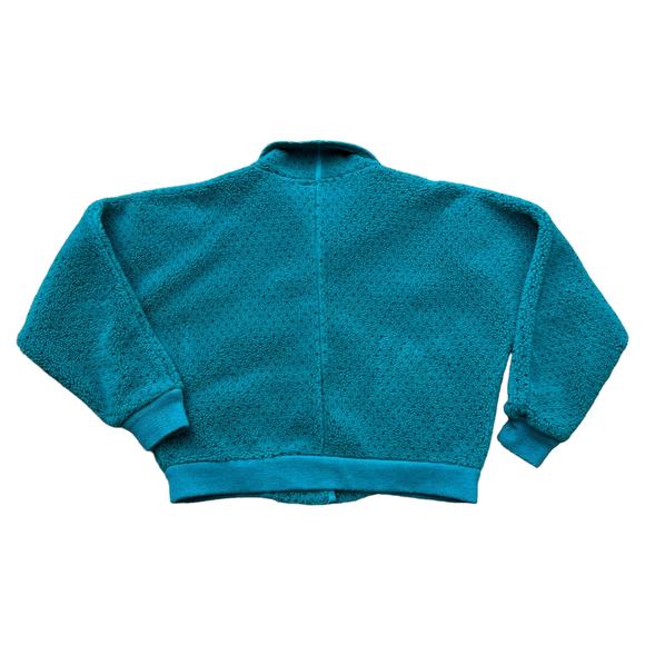 L.L. Bean Fuzzy Bomber Jacket Sz XL - Picture 4 of 6